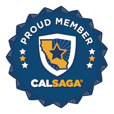CALSAGA Proud Member — California Association of Licensed Security Agencies, Guards and Associates