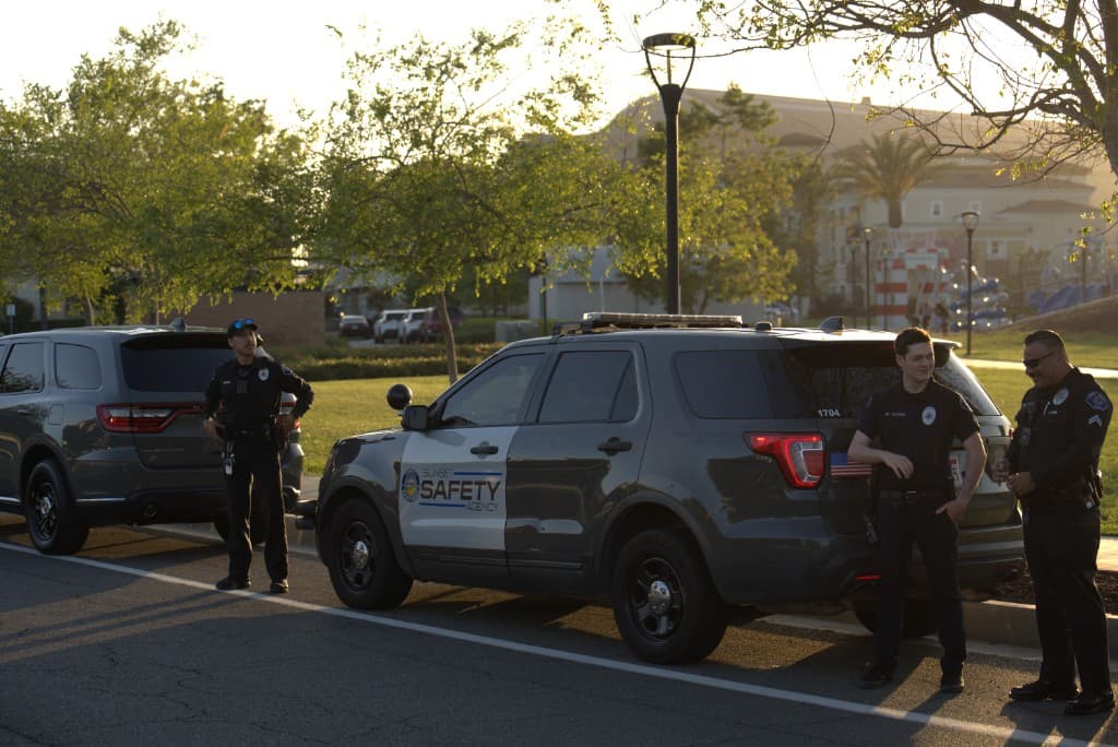 Sunset Safety Agency community event and patrol presence